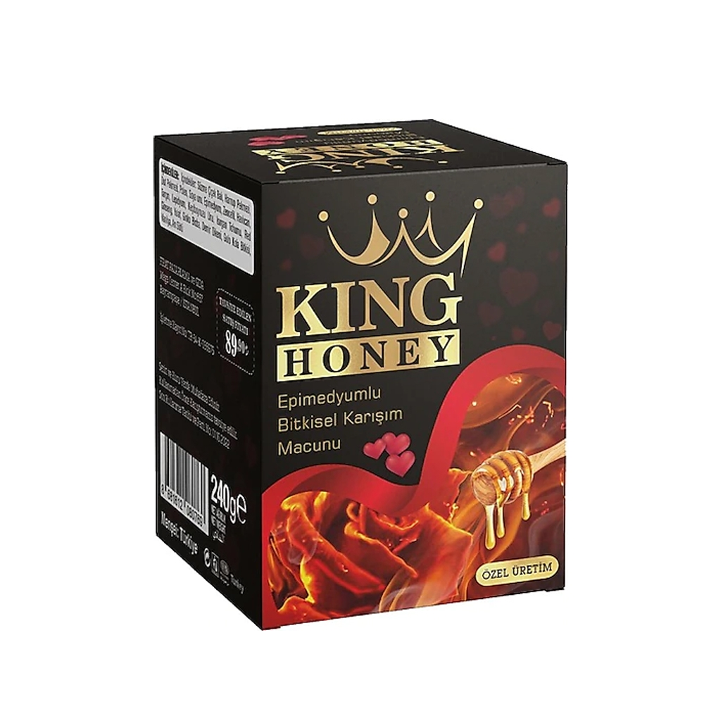 Toptan King Honey Epimedyumlu Bitkisel Macun